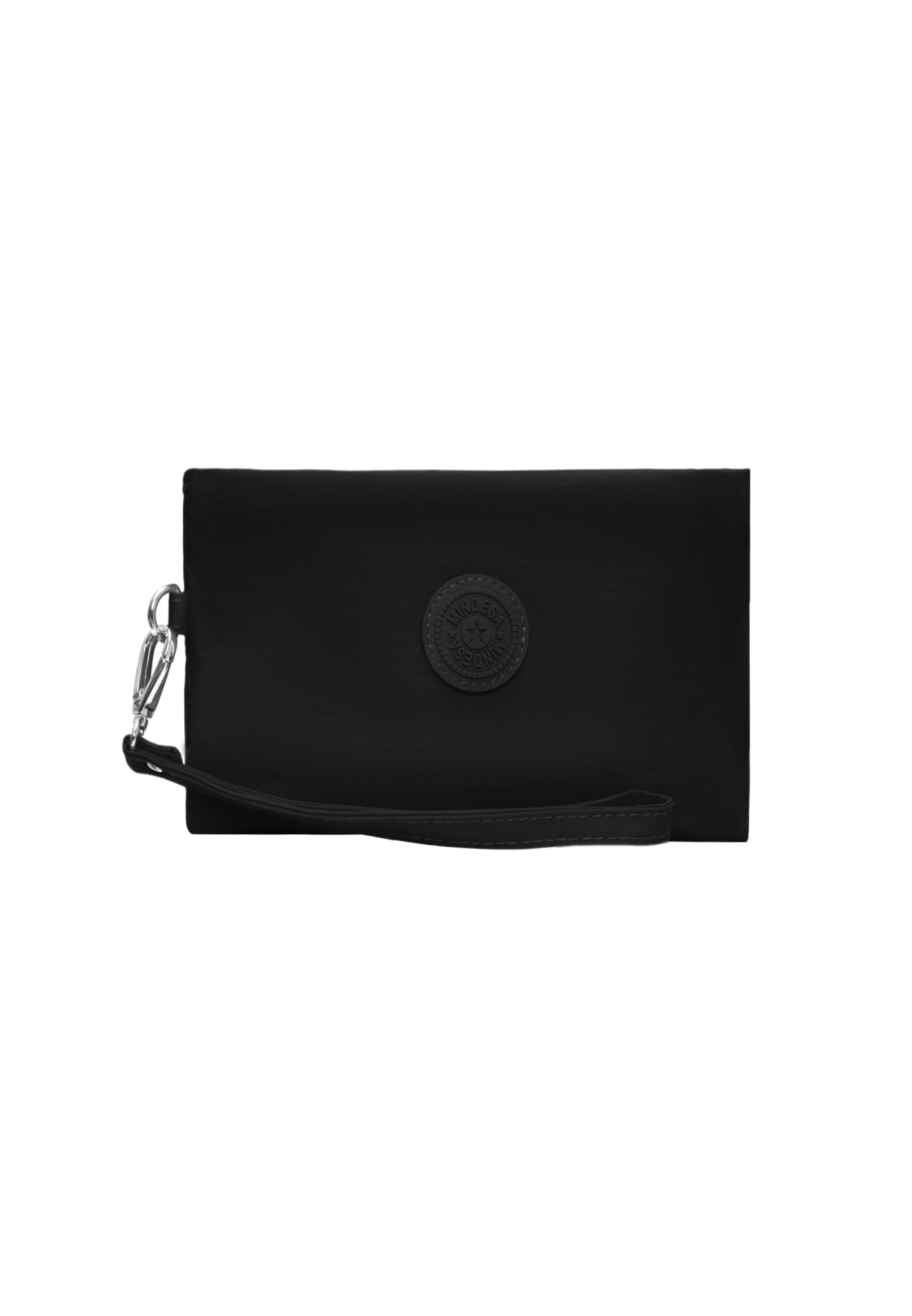 Mindesa Kukkaro värissä musta: etupuoli