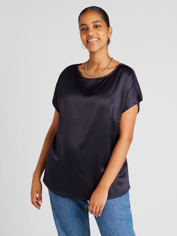 Vero Moda Curve Blouse 'MERLE' in Blauw: voorkant