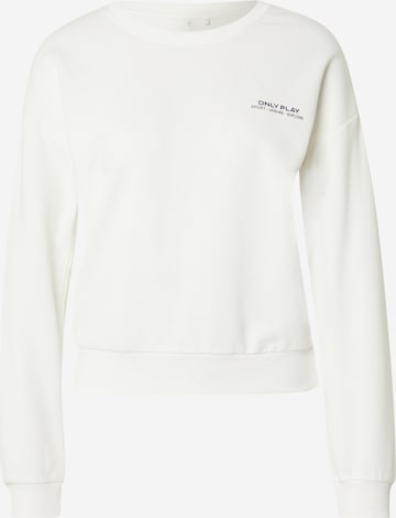 Sweat de sport 'ONPMAE' ONLY PLAY en blanc : devant