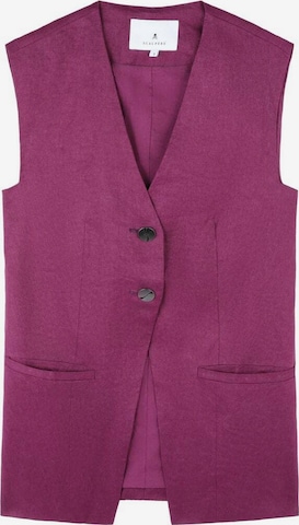 Scalpers Suit vest in Purple: front