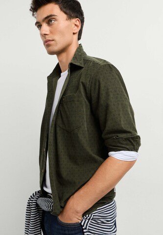 Pepe Jeans - Ajuste regular Camisa 'ROALES' en verde