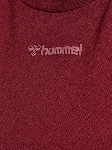 Haut de sport Hummel en rouge