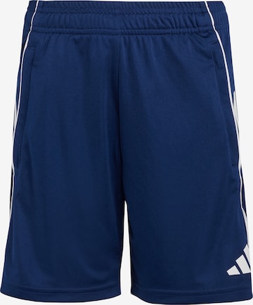 ADIDAS PERFORMANCE Regular Sportshorts 'Tiro 25' in Blau: Vorderseite