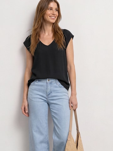 STREET ONE Blouse in Black: front