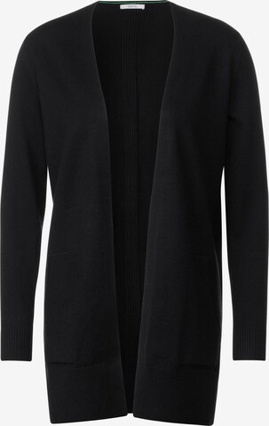 Cardigan CECIL en noir : devant