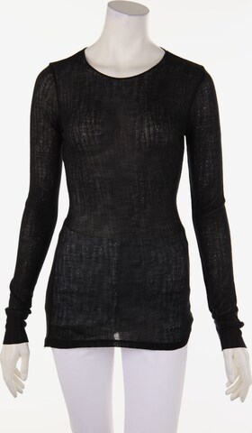 Dorothee Schumacher Longsleeve-Shirt S in Schwarz: predná strana