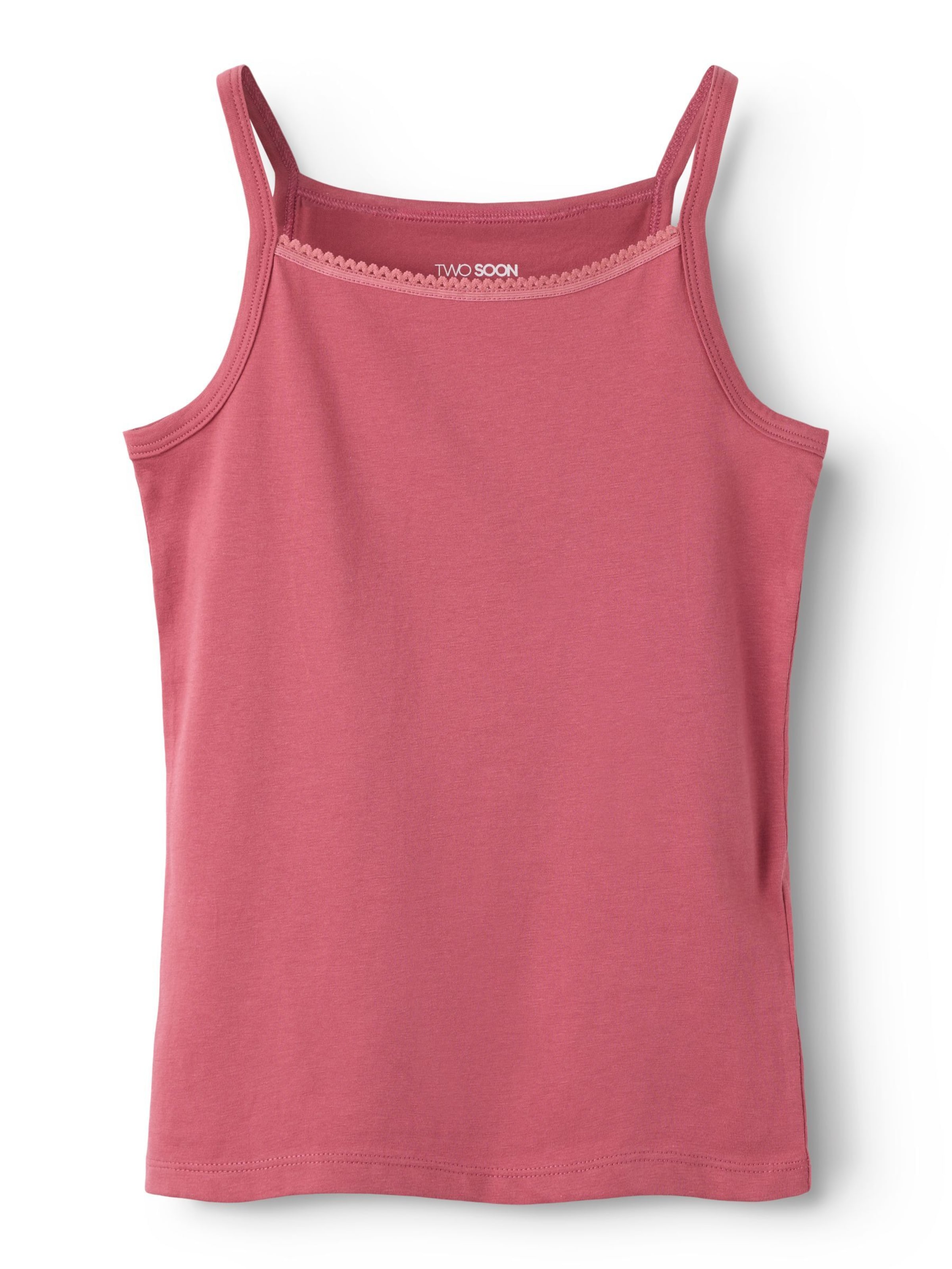 Top di TWO SOON in arancione