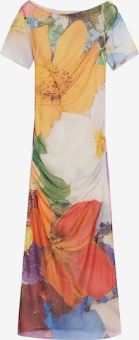 Rochie de la Desigual pe portocaliu: față