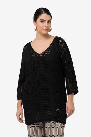 Ulla Popken Pullover in Schwarz: predná strana