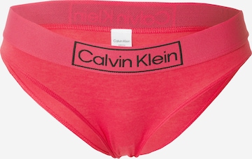 Slip Calvin Klein Underwear en rose : devant