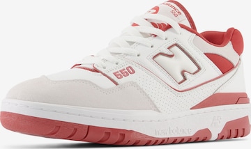 new balance Nízke tenisky '550' - Červená: predná strana