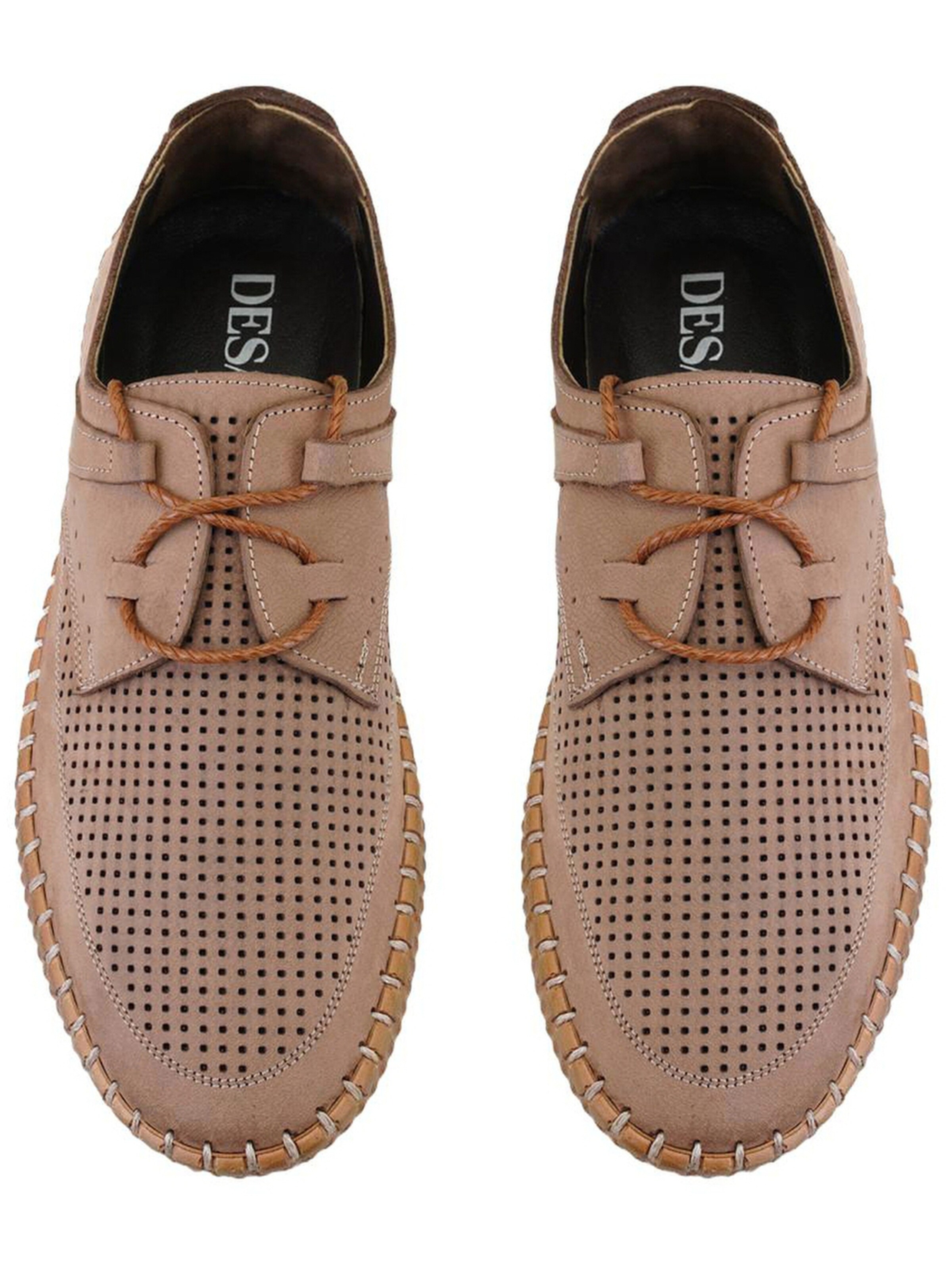 Desa Classic Flats 'Schnürschuhe' in Blue