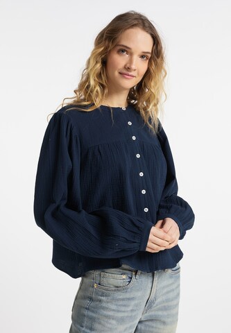 DreiMaster Vintage - Blusa en azul: frente