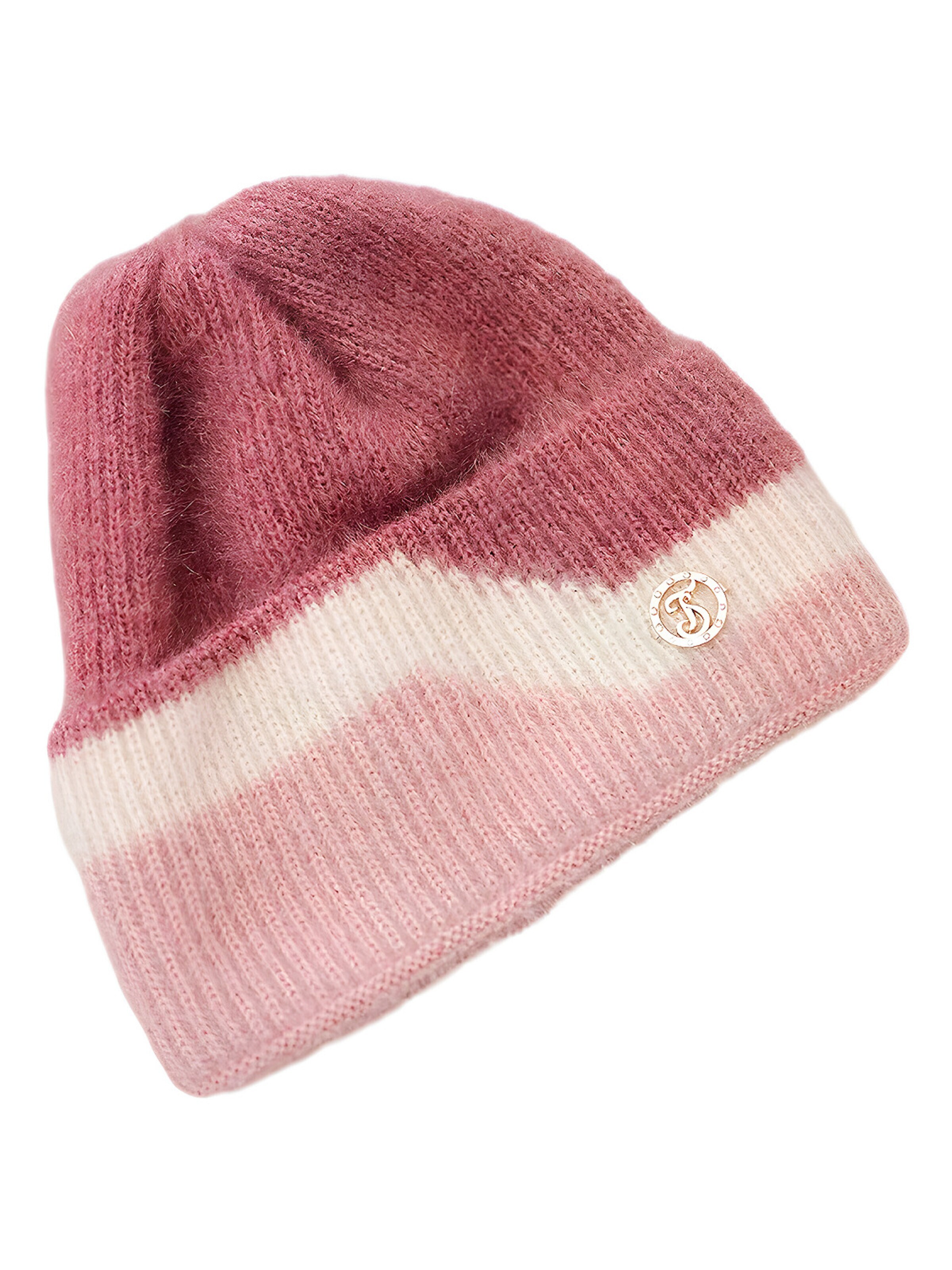 Lumera Beanie in Pink: front