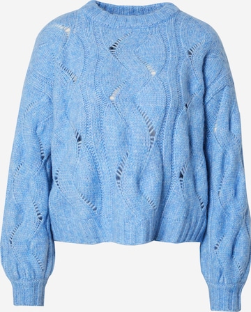 Monki Pulover | modra barva: sprednja stran