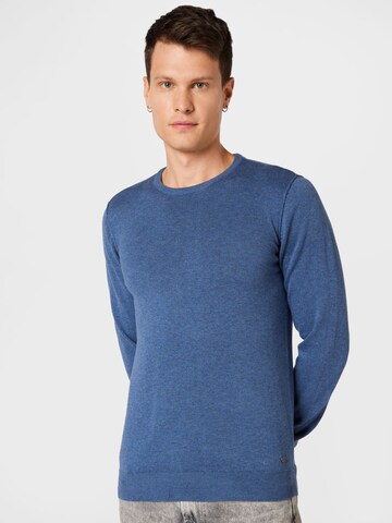 BLEND - Pullover 'Nolen' em azul: frente