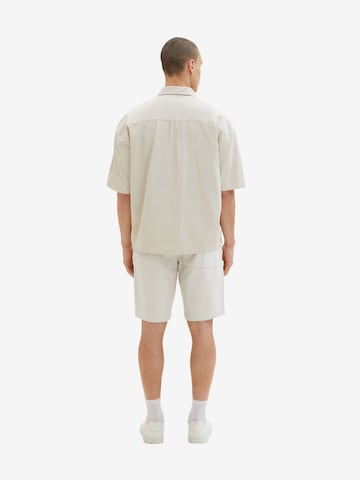 TOM TAILOR DENIM Regular Shorts in Weiß