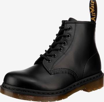 Dr. Martens Lace-Up Boots in Black: front