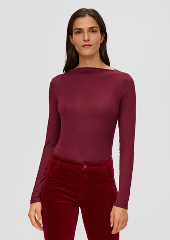 s.Oliver Shirt in Rood: voorkant