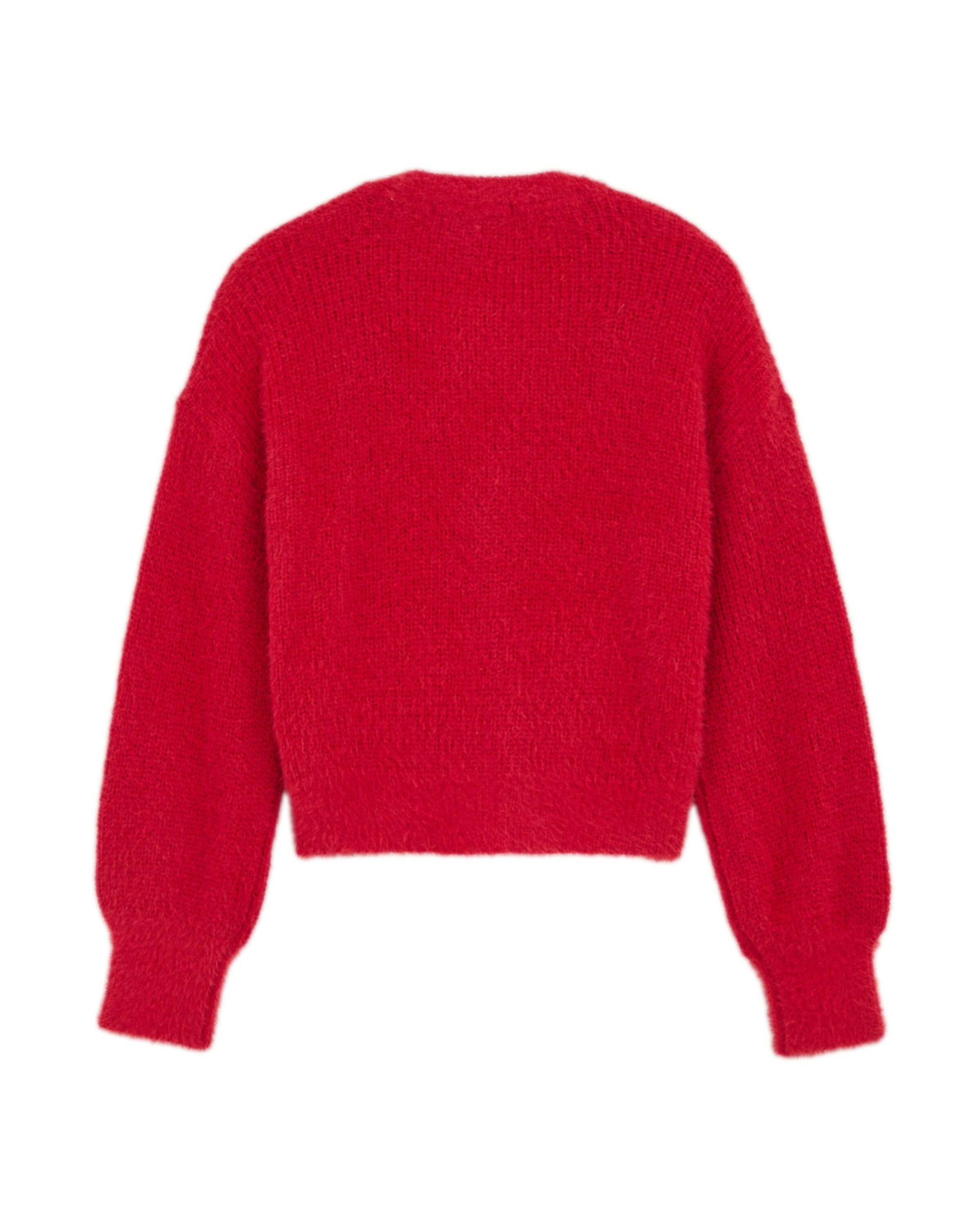 WE Fashion Вязаная кофта в Красный