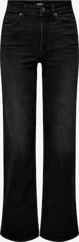 Wide leg Jeans 'Madison' di ONLY in nero: frontale