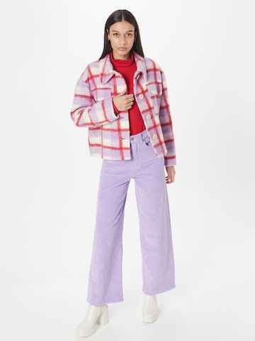 Sisley Přechodná bunda – fialová