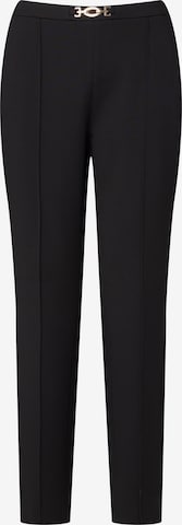 juoda Quiosque Prigludęs Kelnės su kantu: priekis