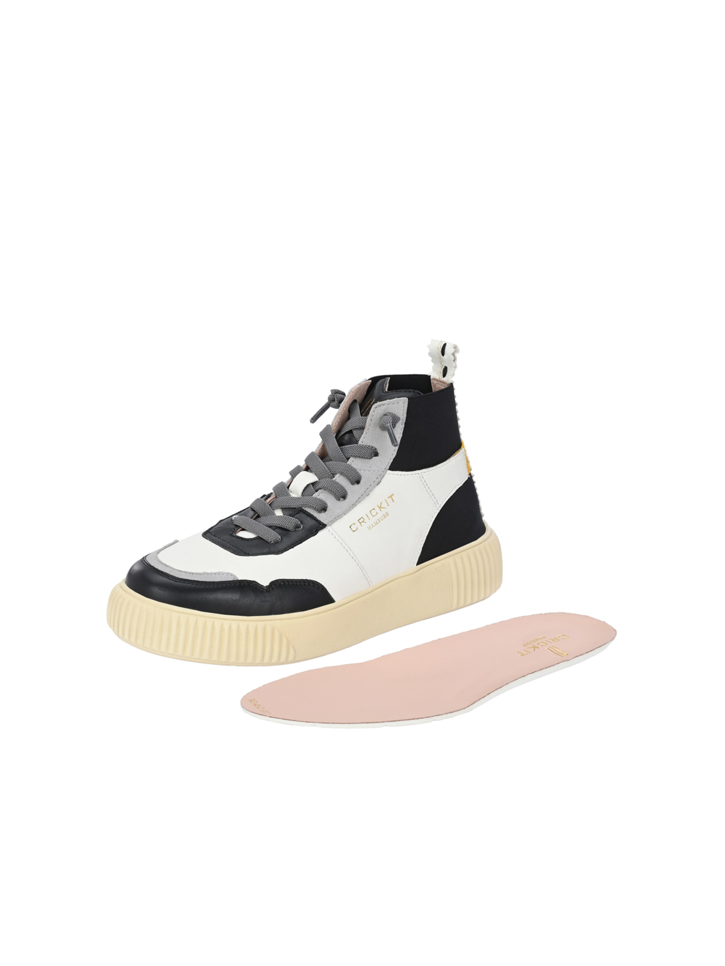 Crickit Sneakers hoog 'Olisa' in Wit