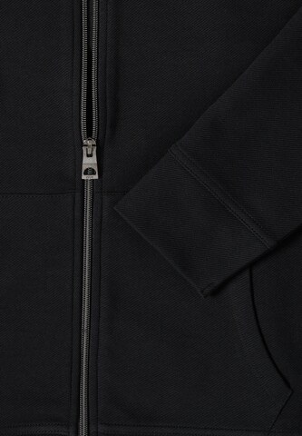 CECIL Zip-Up Hoodie in Black