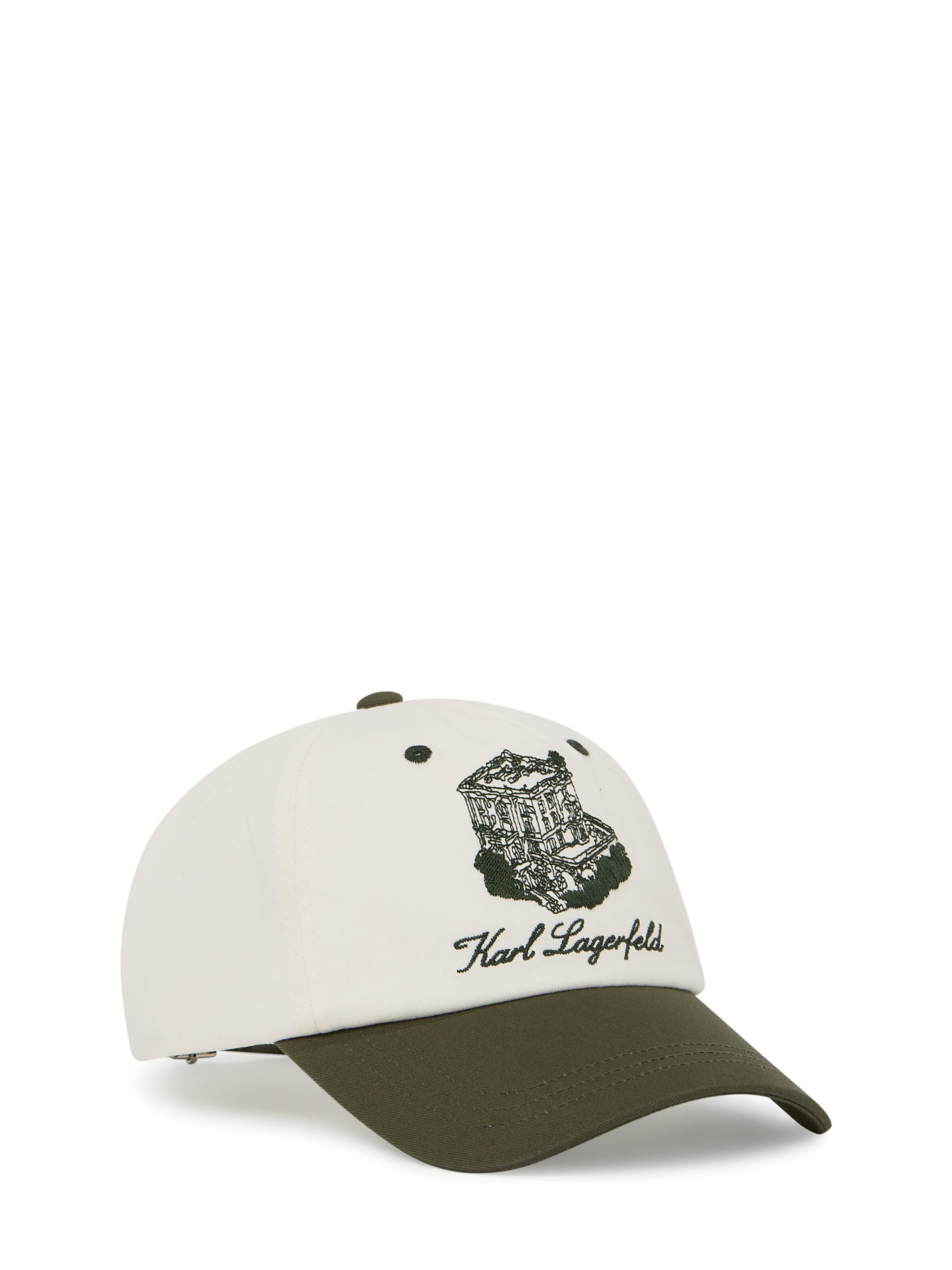 Karl Lagerfeld Кепка 'Villa la Vigie' в Белый: спереди