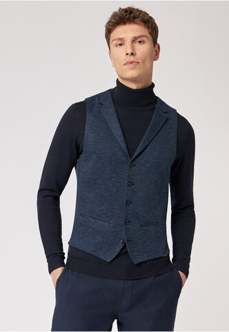 ROY ROBSON Gilet in Blauw: voorkant