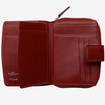 GOLDEN HEAD Wallet 'Polo' in Red