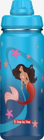 STEP BY STEP Trinkflasche in Blau: Vorderseite