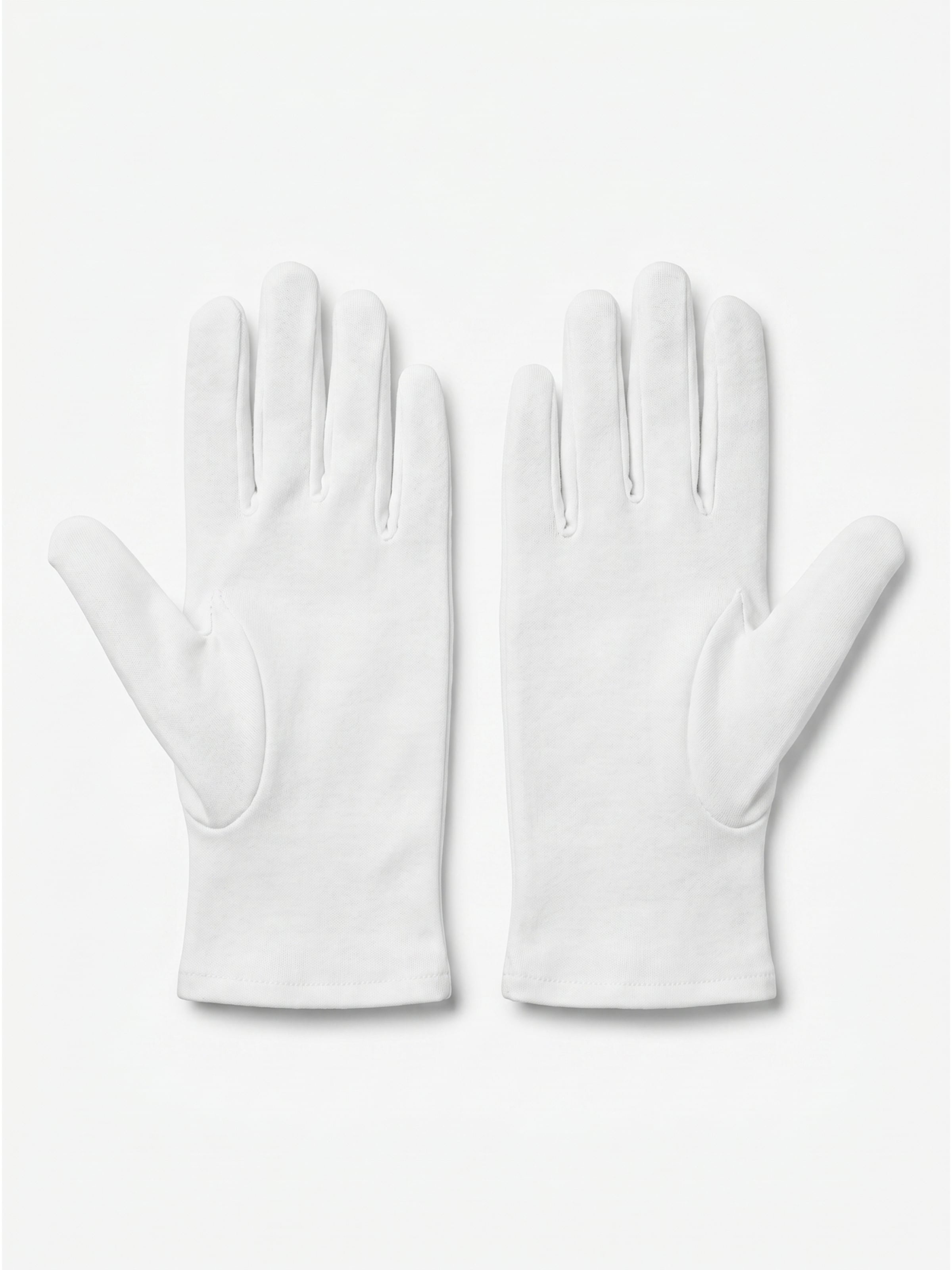 GLAMORY - Guantes con dedos 'Gloves Strumpfhandschuhe' en blanco