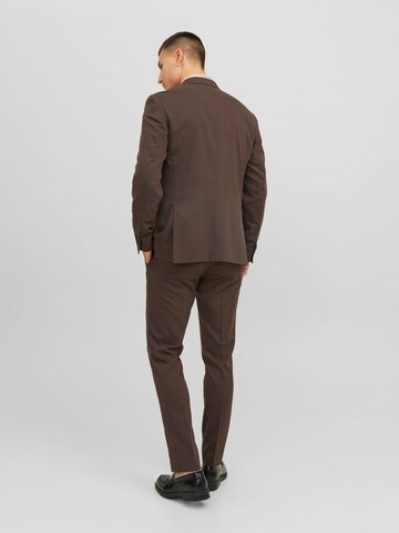 JACK & JONES Slim fit Suit Jacket 'Franco' in Brown