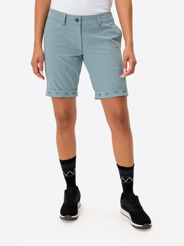 VAUDE Slimfit Hose in Blau: Vorderseite