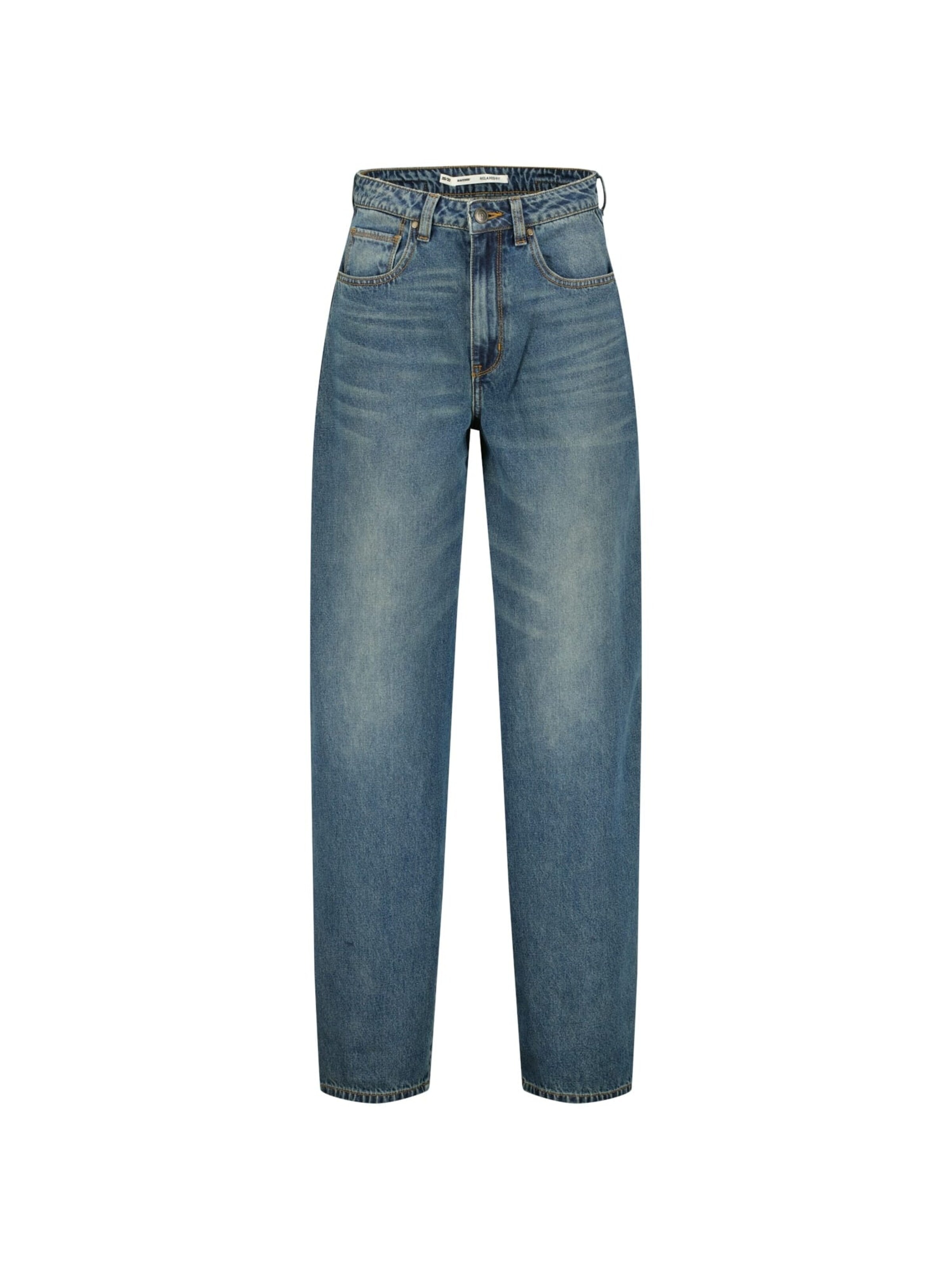 Raizzed Baggy Jeans in Blauw: voorkant