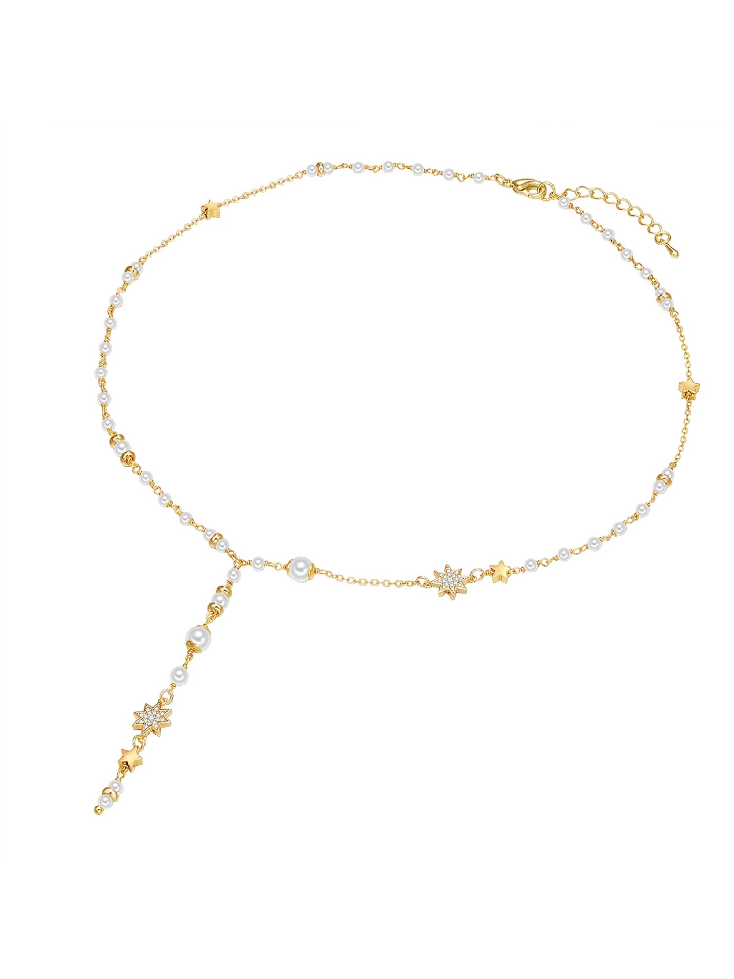 Chaîne Lulu & Jane en or : devant