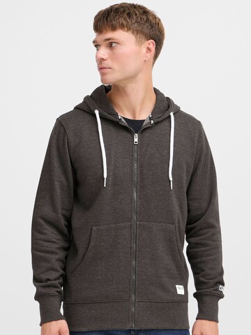 !Solid Sweatjacke 'Chali' in Grau: Vorderseite