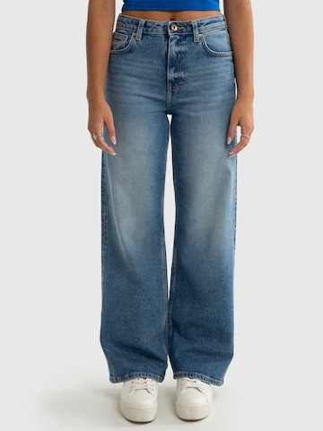 BIG STAR Wide leg Jeans 'Natalie' in Blue: front
