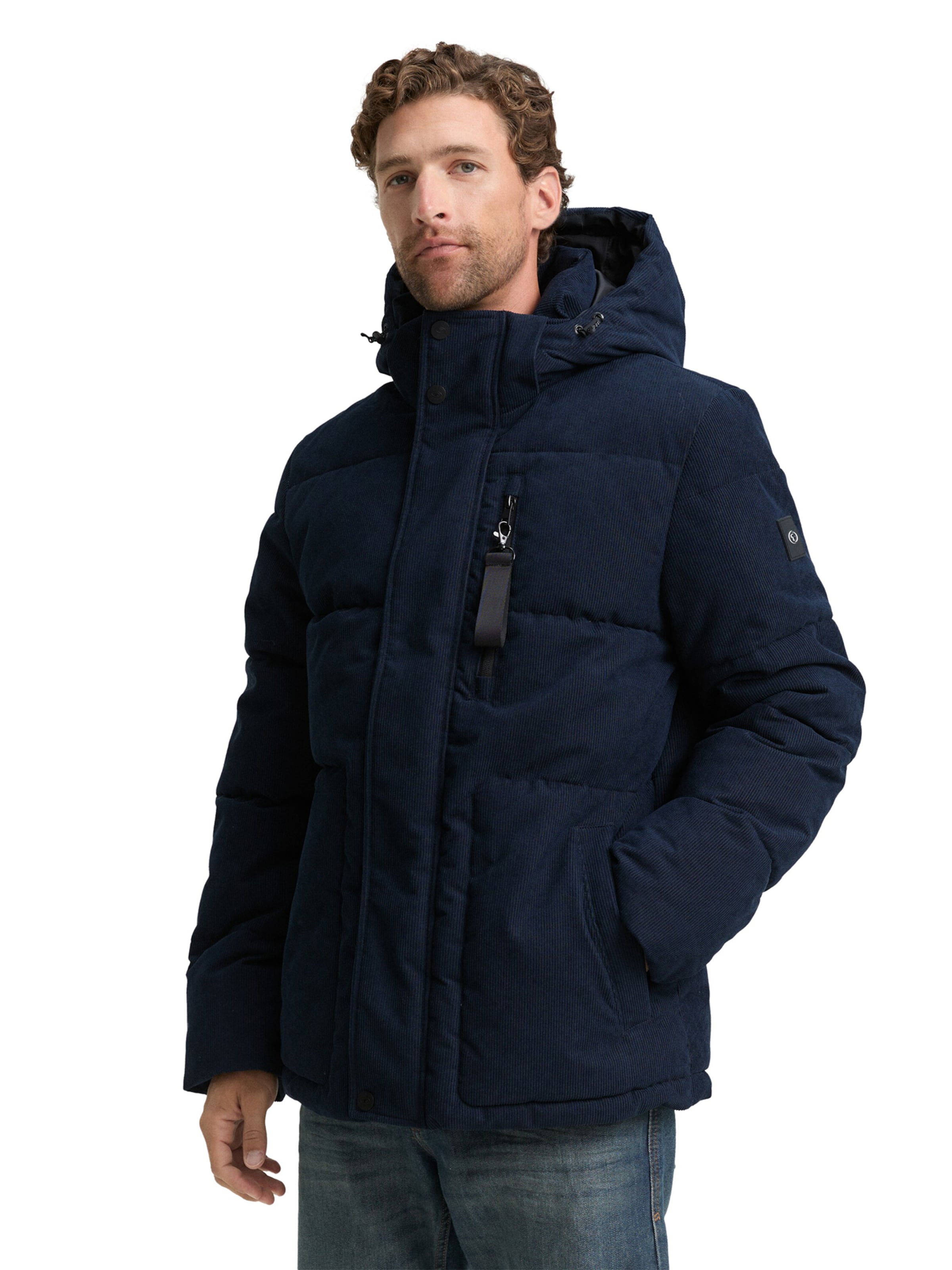 TOM TAILOR Jacke in Blau: Vorderseite