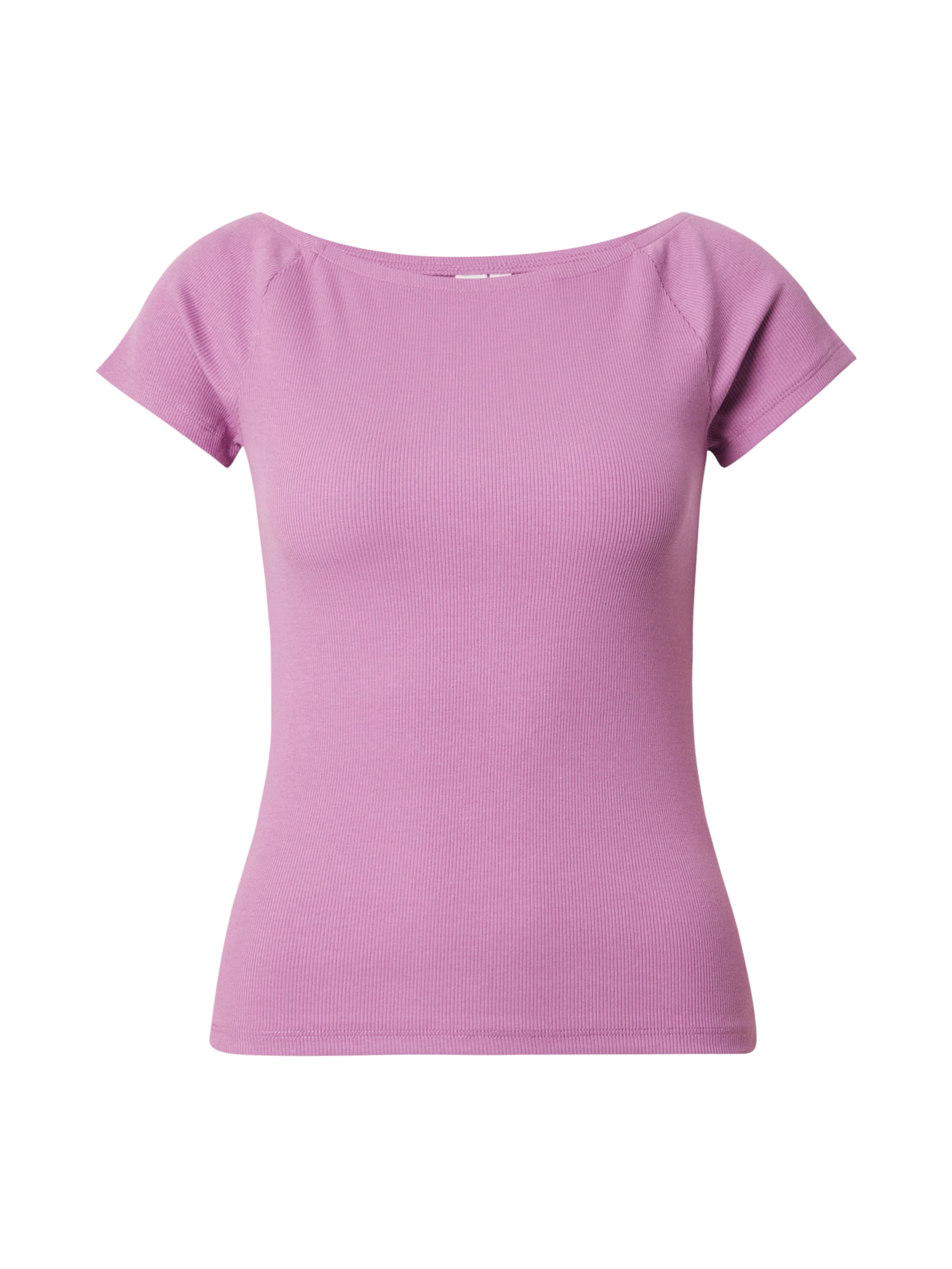 T-shirt QS en violet : devant
