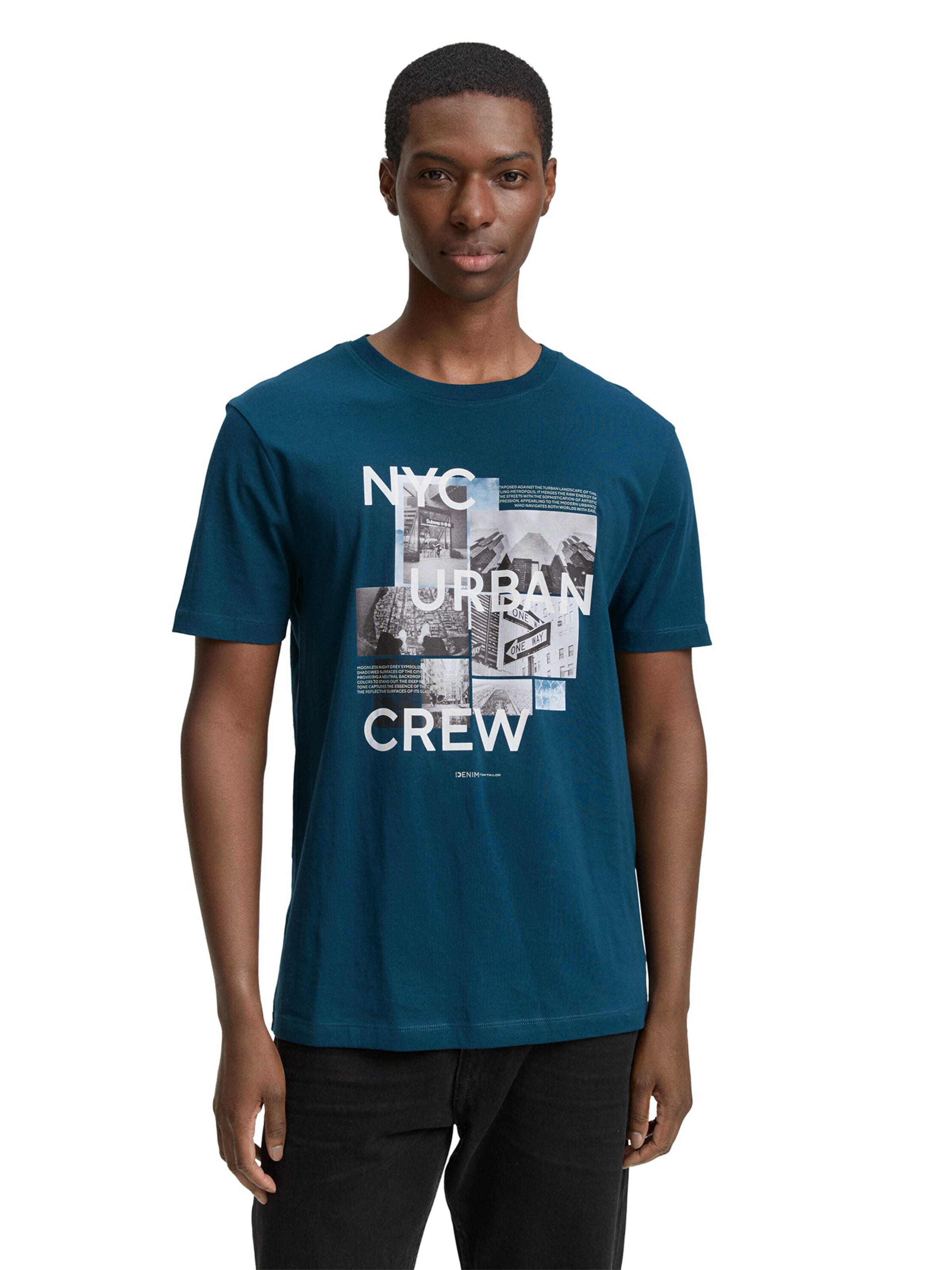 TOM TAILOR DENIM Shirt in Green: front