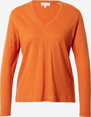 s.Oliver Shirt in Orange: front