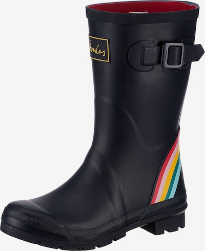 Tom Joule Gummistiefel ' Molly Welly' in nachtblau / hellblau / gelb / safran / pink, Produktansicht