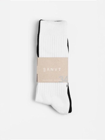 SANVT Socks 'The Half-Rib Socks (2 Pack)' in Grey