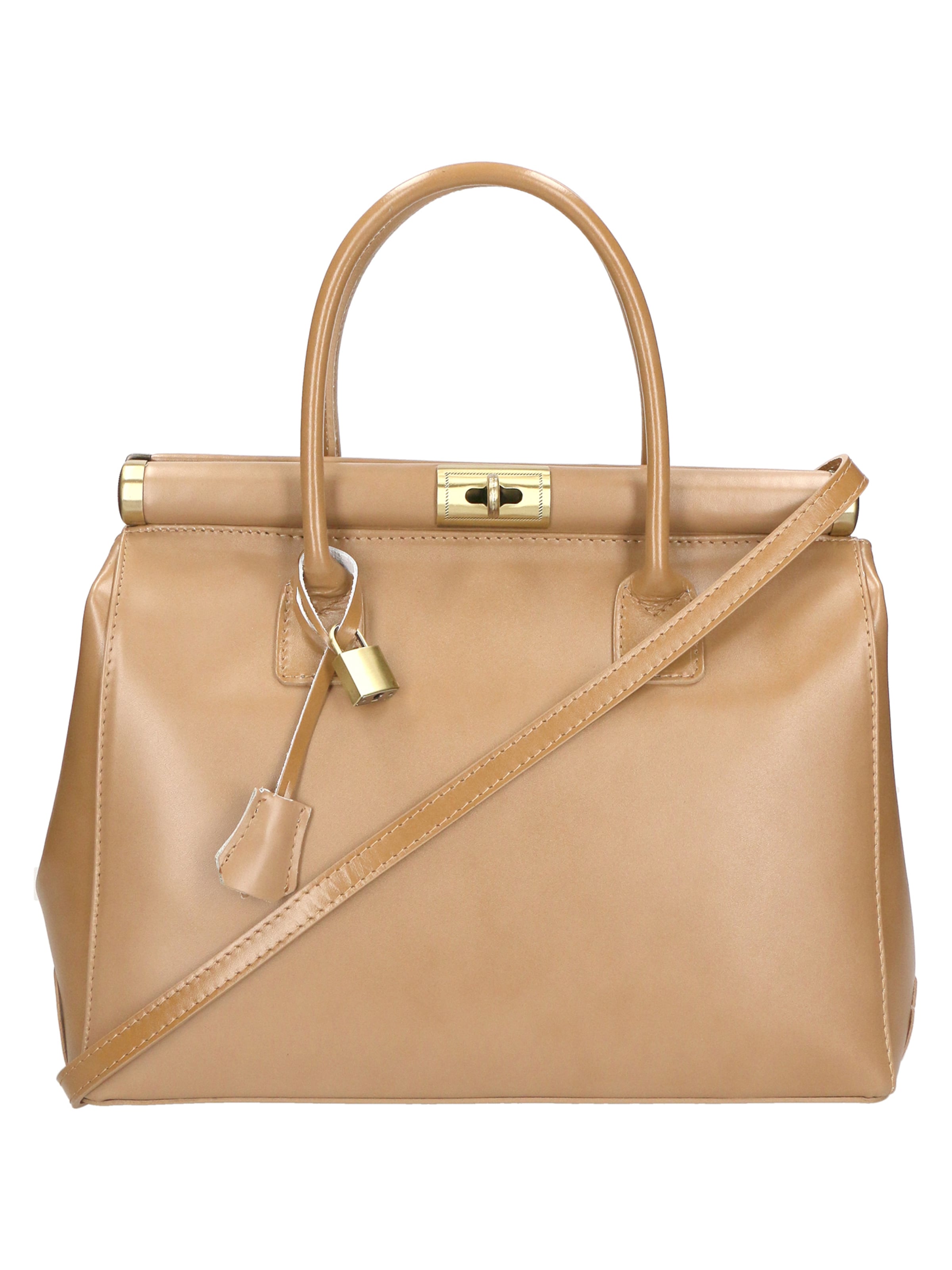 Gave Lux Handtas in Grijs: voorkant