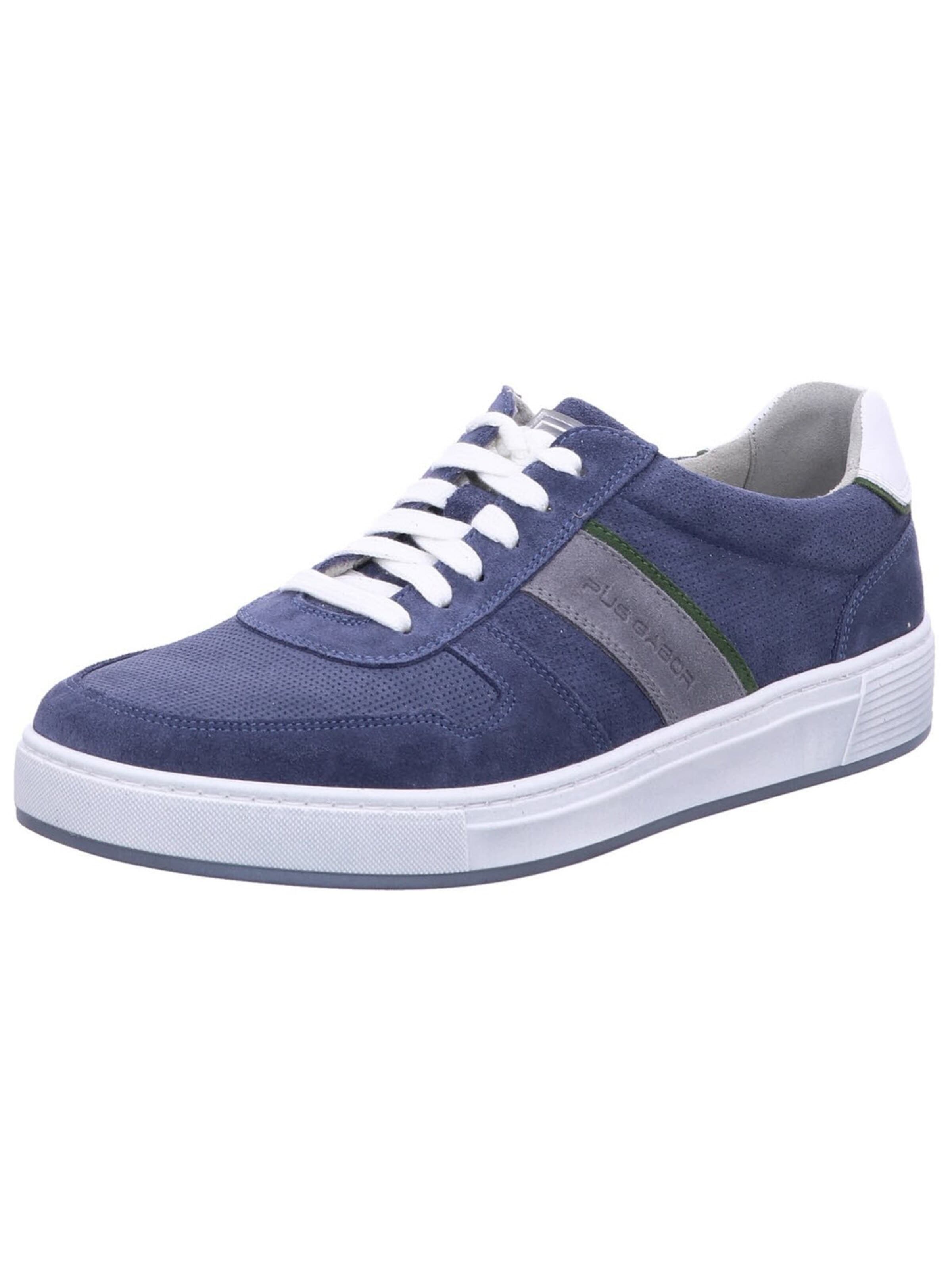 GABOR - Zapatos con cordón 'Sportlicher Schnürschuh Herren 1040.16 01 Echtleder in blau' en azul: frente