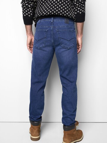 MEYER Regular Jeans 'M5 Six 9-6372' in Blue