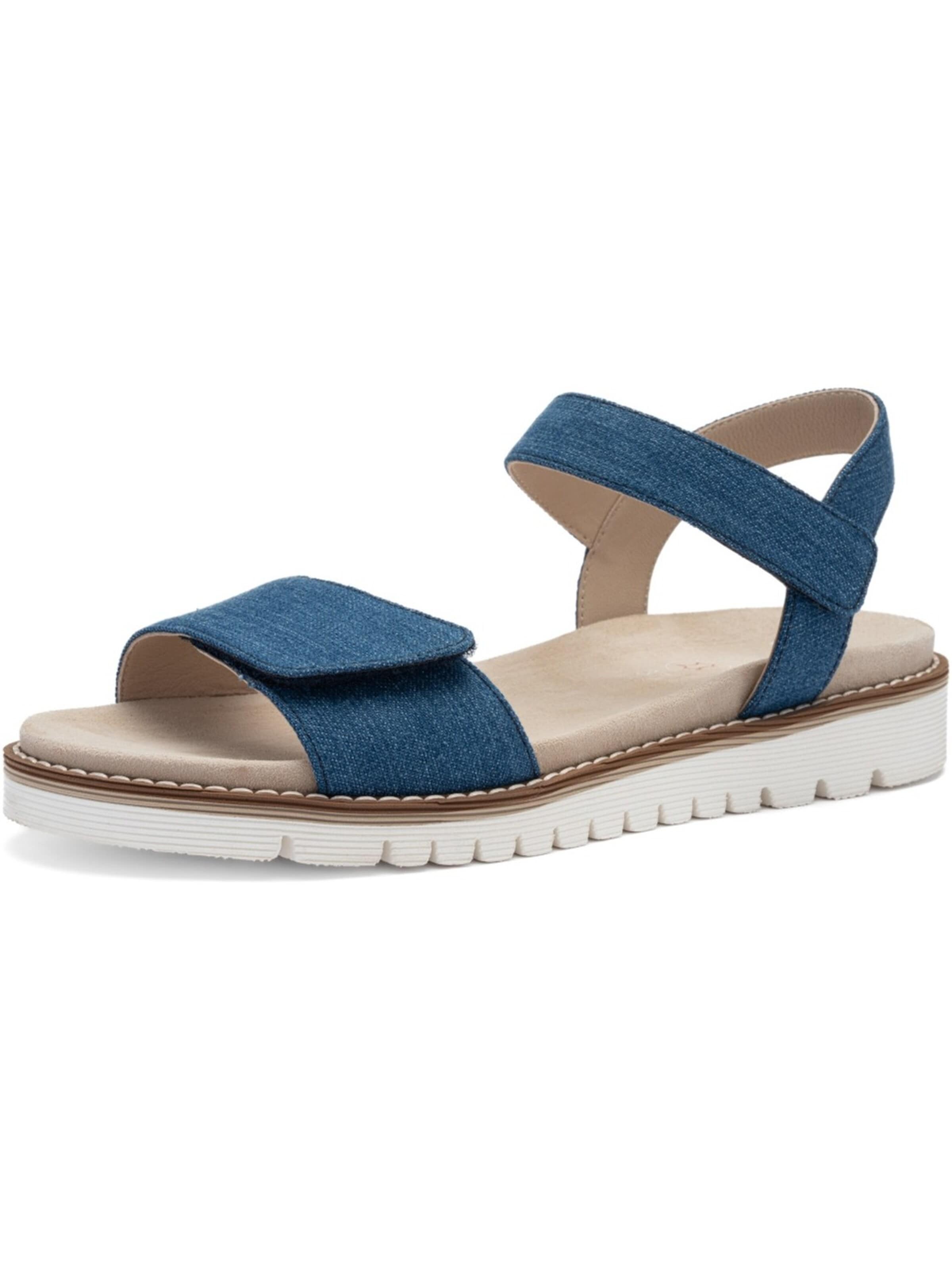 ARA Sandale 'Ara KENT Textil Blau'‌‌‌‌ in Blau: Vorderseite